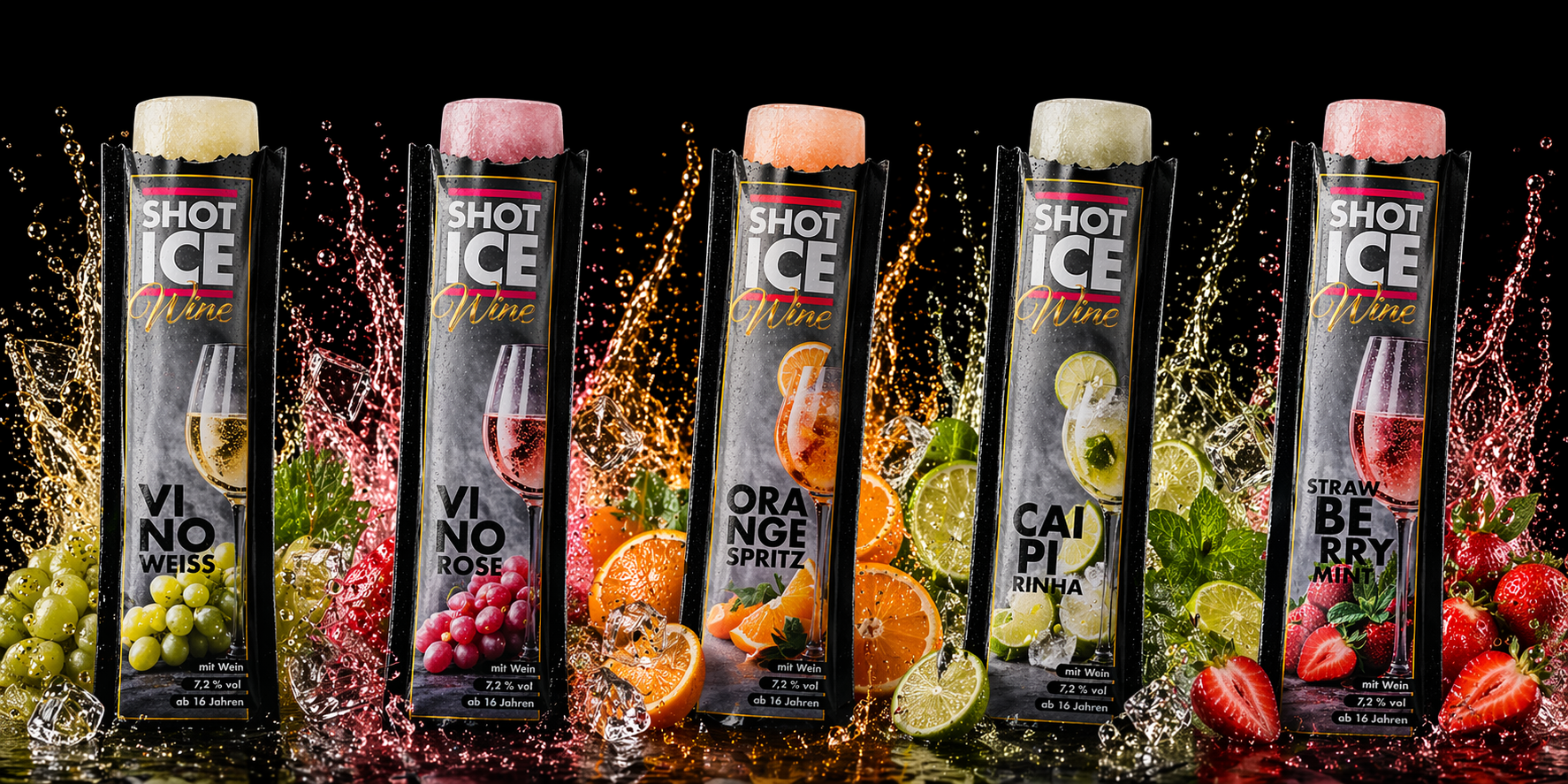 Shot Ice Wine 10er Mixpaket