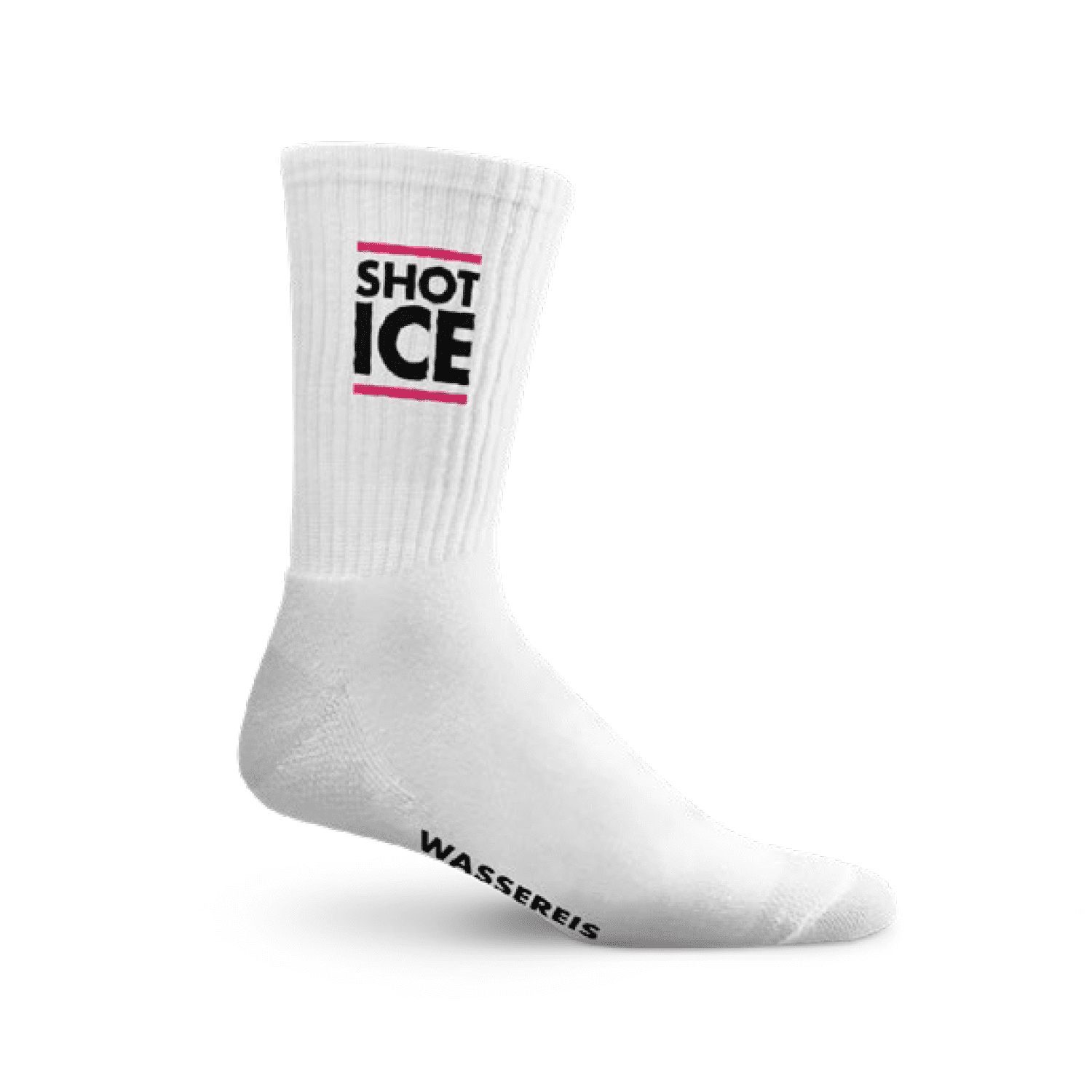 Shot Ice Socks White