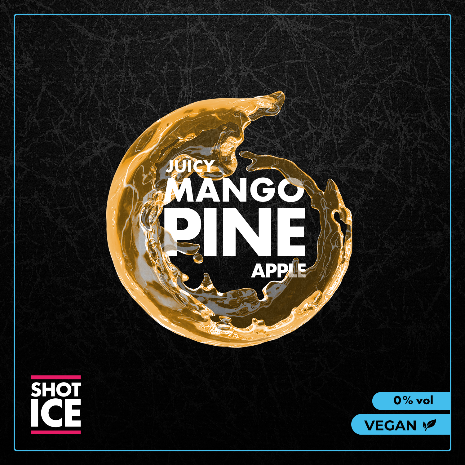 SHOT ICE Mango Pineapple: Der alkoholfreie Sommergenuss für Deine Party