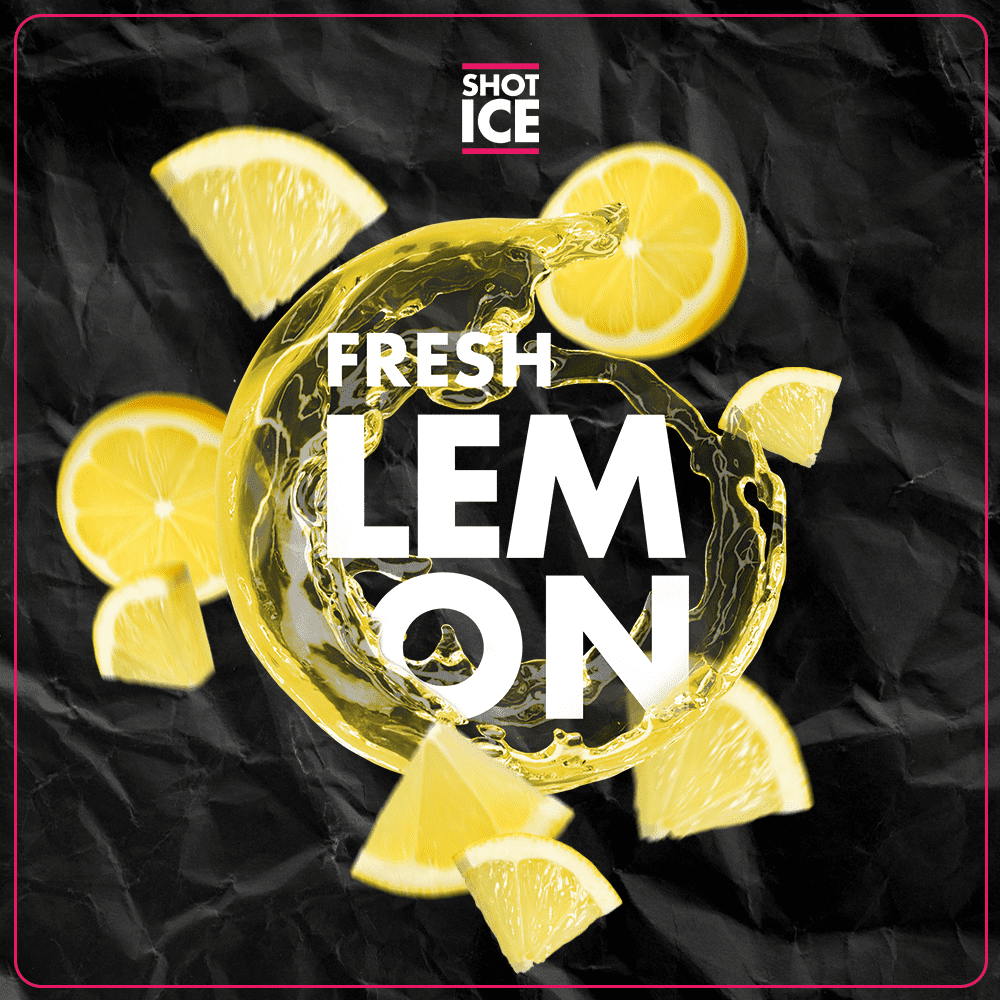 SHOT ICE Fresh Lemon: Erfrischung und Kick in einem